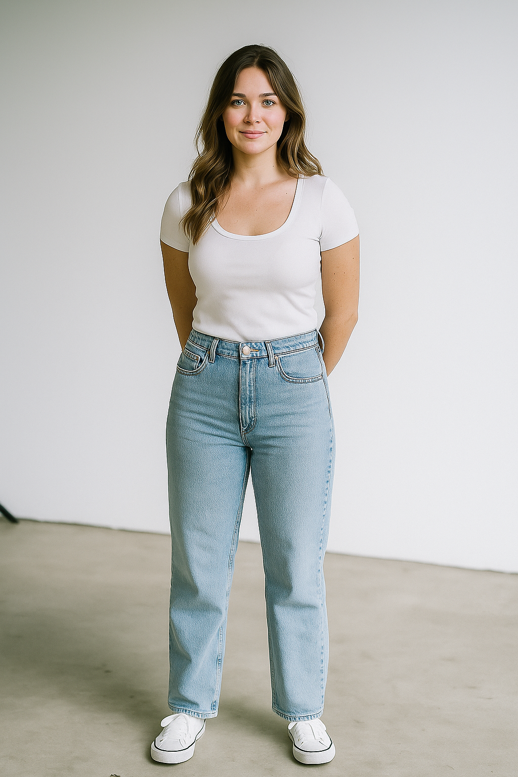 Straight Leg & Ripped Jeans