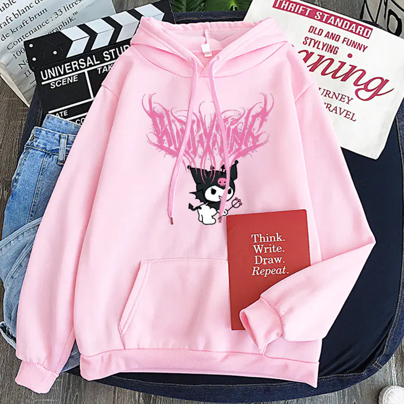Dark Style Oversized Hoodie