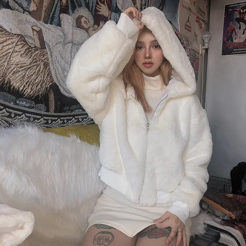Short Plush Jacket