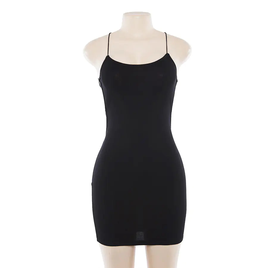 Backless Midi Dress