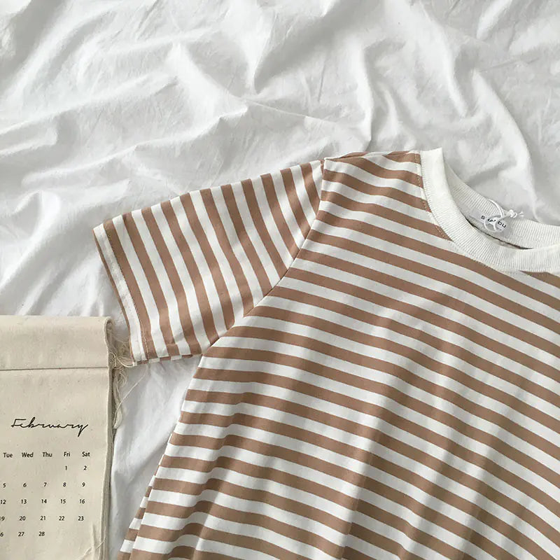 Striped Short Sleeve T-Shirt