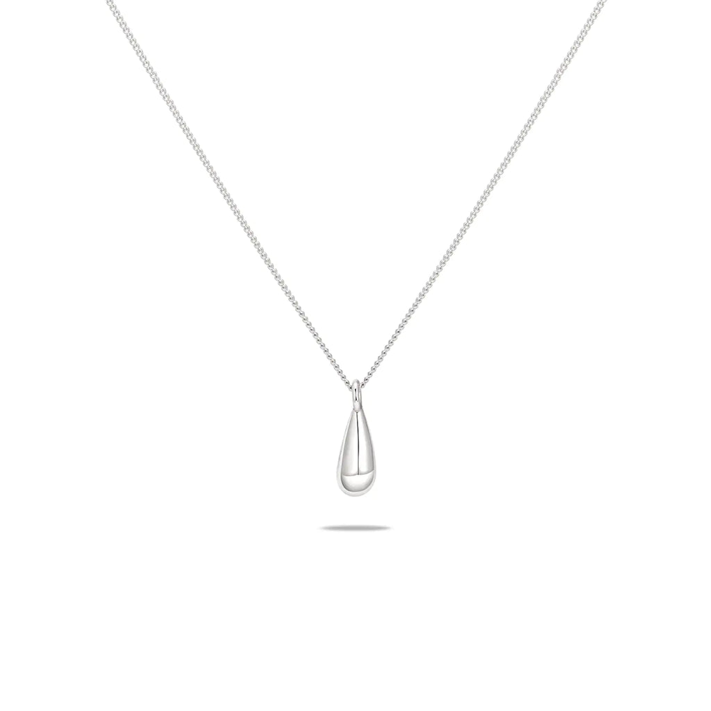 Milan Chiva 14K Gold Plated Teardrop Pendant Necklace