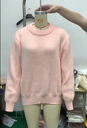 Loose Long-sleeved Tops