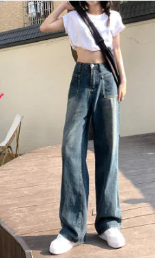 Retro High Waist Jeans