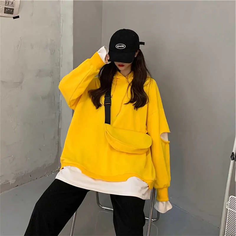Two-Piece Hoodie Top