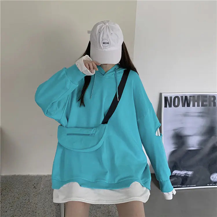 Two-Piece Hoodie Top