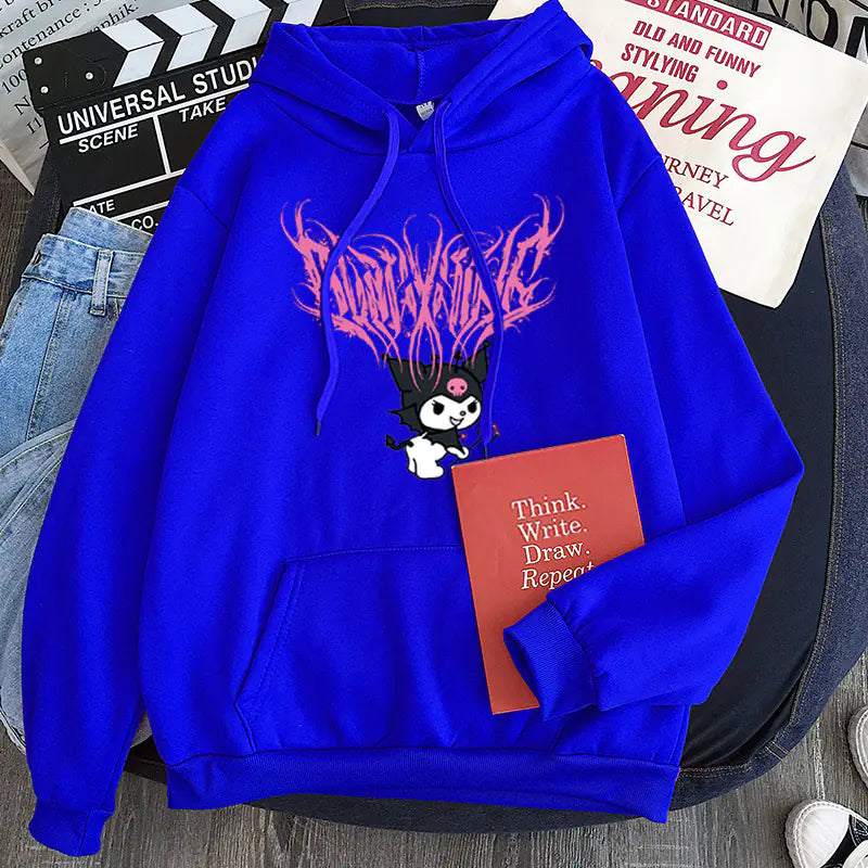 Dark Style Oversized Hoodie
