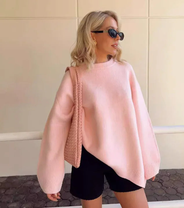 Loose Long-sleeved Tops