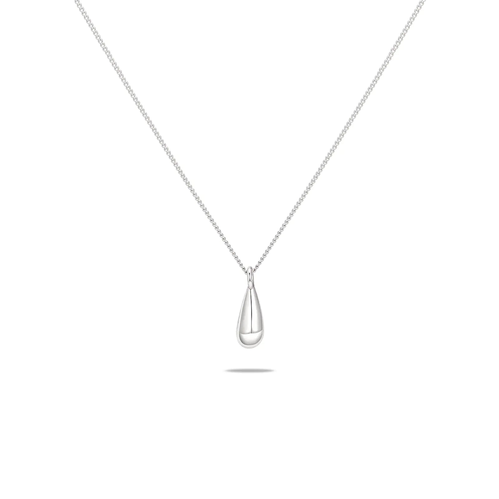 Milan Chiva 14K Gold Plated Teardrop Pendant Necklace